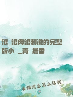 很黃很肉很刺激的完整版小說