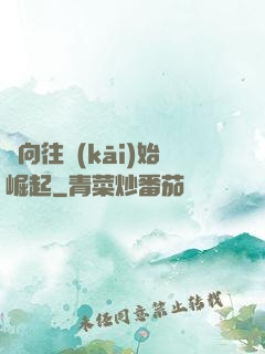 從向往開(kāi)始崛起