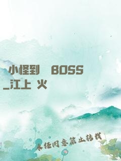 從小怪到無敵BOSS