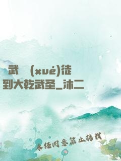 從武館學(xué)徒到大乾武圣
