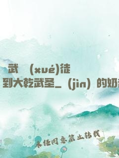 從武館學(xué)徒到大乾武圣