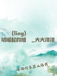 從無敵領(lǐng)域崛起的祖師爺