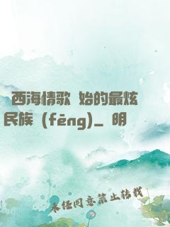 從西海情歌開始的最炫民族風(fēng)
