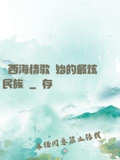 從西海情歌開始的最炫民族風