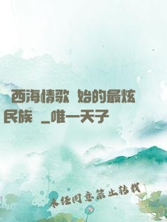 從西海情歌開始的最炫民族風