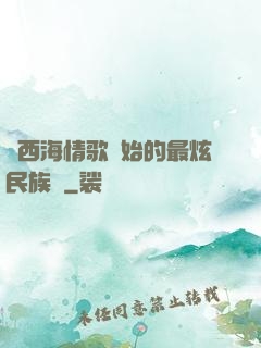 從西海情歌開始的最炫民族風