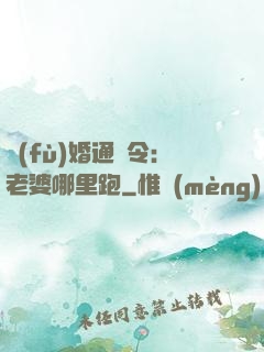 復(fù)婚通緝令：老婆哪里跑