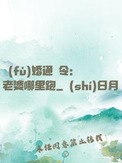 復(fù)婚通緝令：老婆哪里跑