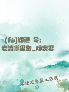 復(fù)婚通緝令：老婆哪里跑