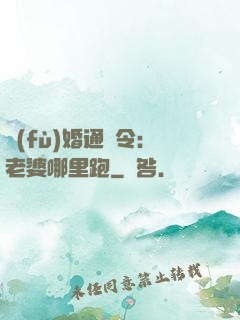 復(fù)婚通緝令：老婆哪里跑