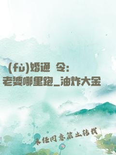 復(fù)婚通緝令：老婆哪里跑