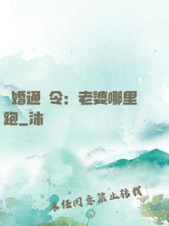 復婚通緝令：老婆哪里跑