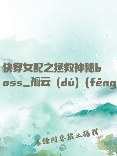 快穿女配之拯救神秘boss