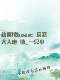 快穿撩boss：反派大人走劇情