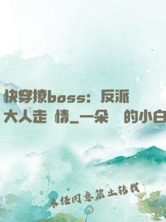 快穿撩boss：反派大人走劇情