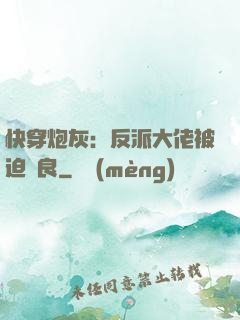 快穿炮灰：反派大佬被迫從良
