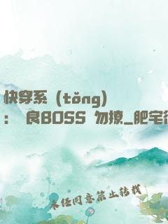 快穿系統(tǒng)：無良BOSS請勿撩