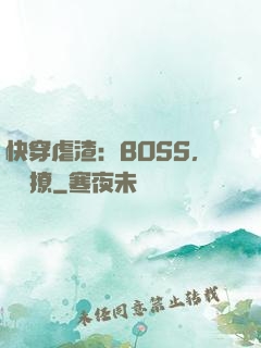 快穿虐渣：BOSS，輕點撩