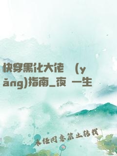快穿黑化大佬飼養(yǎng)指南