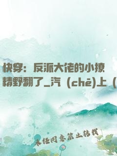 快穿：反派大佬的小撩精野翻了