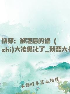 快穿：被渣后的偏執(zhí)大佬黑化了