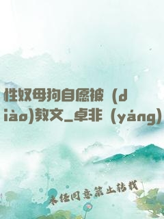 性奴母狗自愿被調(diào)教文