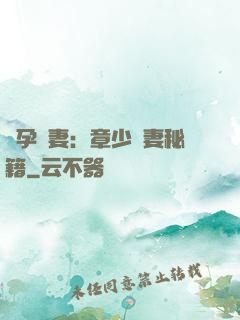 懷孕嬌妻：章少寵妻秘籍