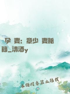 懷孕嬌妻：章少寵妻秘籍