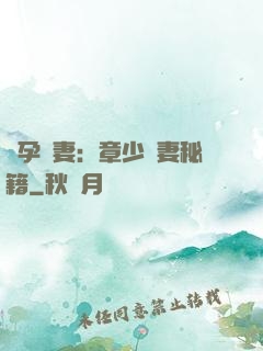 懷孕嬌妻：章少寵妻秘籍