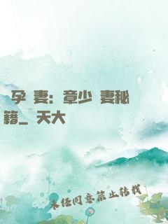 懷孕嬌妻：章少寵妻秘籍
