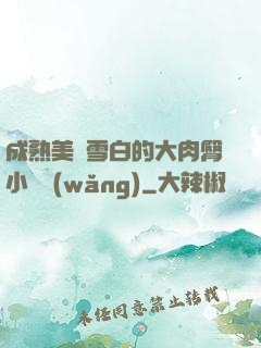 成熟美婦雪白的大肉臀小說網(wǎng)