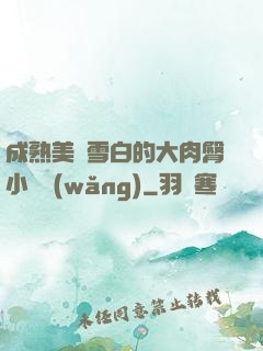 成熟美婦雪白的大肉臀小說網(wǎng)