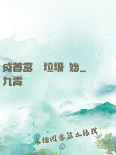 成首富從撿垃圾開始