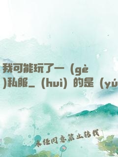 我可能玩了一個(gè)私服