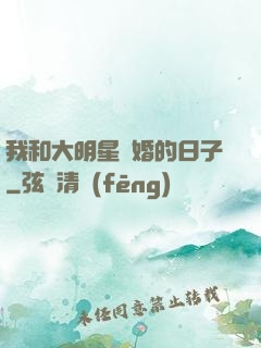 我和大明星閃婚的日子