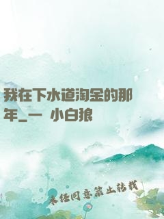 我在下水道淘金的那幾年
