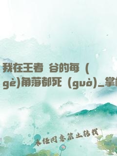 我在王者峽谷的每個(gè)角落都死過(guò)