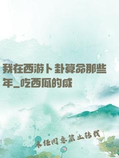 我在西游卜卦算命那些年