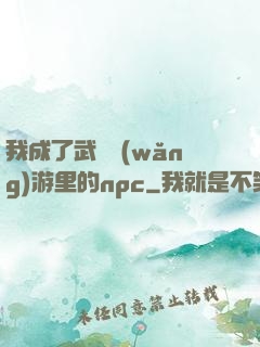 我成了武俠網(wǎng)游里的npc