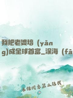 我把老婆培養(yǎng)成全球首富
