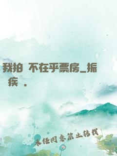 我拍戲不在乎票房