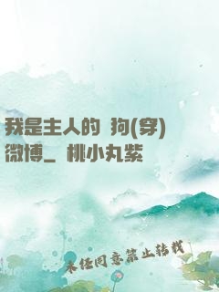 我是主人的賤狗(穿)微博