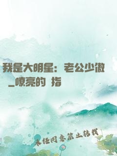 我是大明星：老公少傲嬌