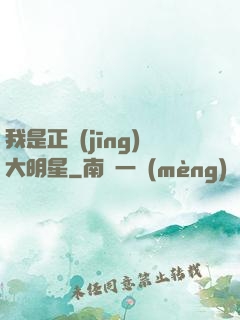 我是正經(jīng)大明星