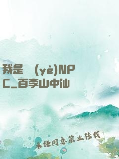 我是職業(yè)NPC