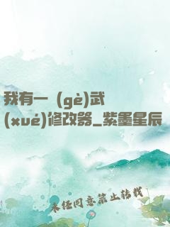我有一個(gè)武學(xué)修改器
