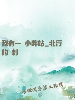 我有一個小弊站