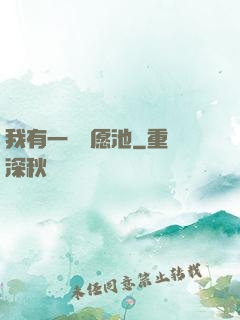 我有一個許愿池