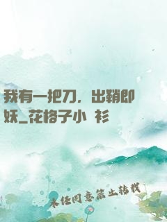我有一把刀，出鞘即斬妖