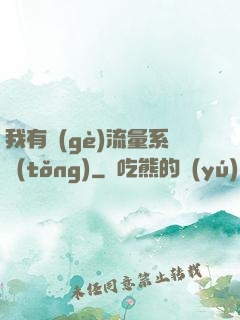 我有個(gè)流量系統(tǒng)